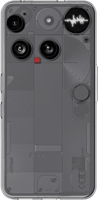 Just in Case Soft Design Nothing Phone (3) Back Cover Transparent