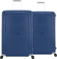 Samsonite S'Cure Spinner 81cm Duo Pack Dark Blue