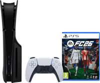 PlayStation 5 Slim Disc Edition + FC 26 + Covers Black