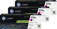 HP 220A LaserJet Toner Magenta (3 Pièces)