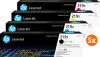 HP 219 LaserJet Toner Pack Combiné (3 Pièces)
