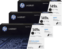 HP 149A LaserJet Toner Noir (3 Pièces)