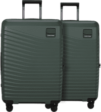 Samsonite Intuo Expandable Valise à 4 Roulettes 69 cm Lot de 2 Vert Olive
