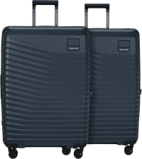 Samsonite Intuo Expandable Valise à 4 Roulettes 75 cm Lot de 2 Blue Nights