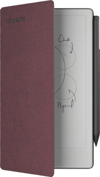 reMarkable Paper Pro Move Mosaic Weave Book Folio Rood