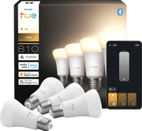 Philips Hue A60 White E27 810lm 4-pack