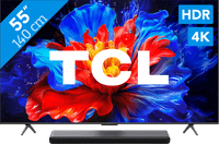 TCL 55" QLED P81K 4K (2025) + TCL S45H 2.0 Barre de Son