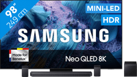 Samsung 98 inches Neo QLED QN990F 8K (2025) + Samsung HW-Q930F Black