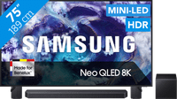 Samsung 75" Neo QLED QN900F 8K (2025) + Samsung HW-Q930F Zwart