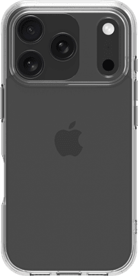 BlueBuilt Protective Back Cover iPhone 17 Pro Transparant