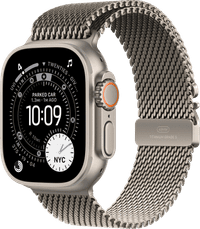 Apple Watch Ultra 3 Cellular 49mm Natural Milanese Loop M