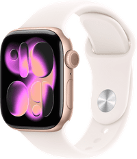 Apple Watch Series 11 42 mm Or Rose Bracelet Sport M/L