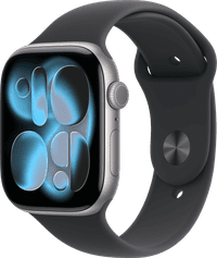 Apple Watch Series 11 Cellular 46mm  Grijs Sportband S/M