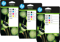 HP 937 Cartridge Combo Pack (3 stuks)
