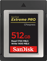 SanDisk Extreme PRO 512GB CFexpress Type B