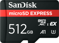SanDisk MicroSD Express Card 512GB 650MB/s