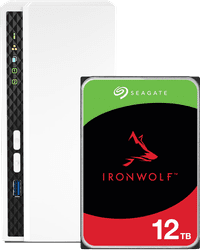QNAP TS-233 + Seagate IronWolf 12 To