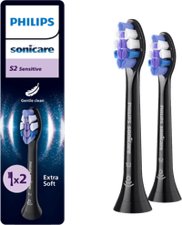 Philips Sonicare Optimal Sensitive HX6052/88 Black (2 units)