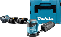 Makita DBO180ZJ Batterie 5,0 Ah (2x) Kit de Démarrage