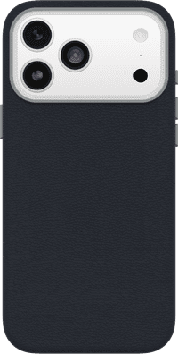 OtterBox Symmetry iPhone 17 Pro Max Back Cover with MagSafe Magnet Leather Blue