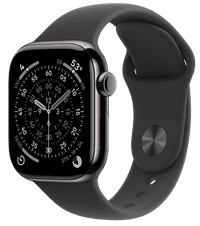 Apple Watch Series 11 Cellular 42mm Titane Ardoise Bracelet Sport M/L