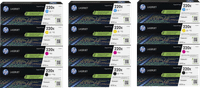 HP 220X LaserJet Toner Pack Combiné (3 Pièces)