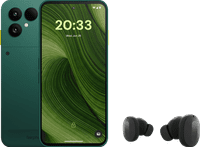 Fairphone 6 256 Go Vert 5G + Fairphone Fairbuds True Wireless Earbuds Noir