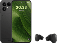 Fairphone 6 256 Go Noir 5G + Fairphone Fairbuds True Wireless Earbuds Noir