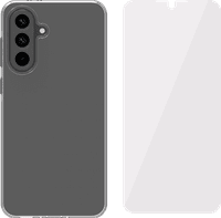 BlueBuilt Back Cover Samsung Galaxy A56 Transparent + Protège-écran Verre