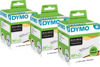 DYMO LabelWriter Adres Etiket 28 x 89 mm 260 stuks 3-pack