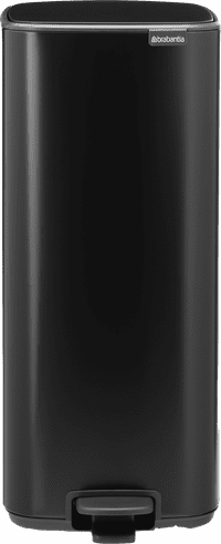 Brabantia Bo Pedal Bin 30 Liter Matt Black