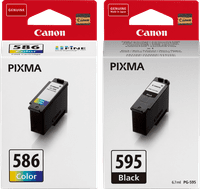 Canon PG-595 + CL-586 Cartridge Combo Pack