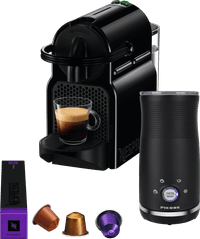 De'Longhi Nespresso Inissia EN80.B + Pierre Mousseur à Lait