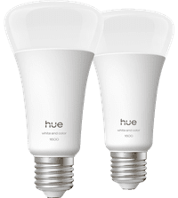 Philips Hue A67 White and Color 1600lm E27 Lot de 2