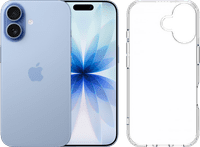 Apple iPhone 17 512 Go Bleu + BlueBuilt Protective Back Cover Transparent