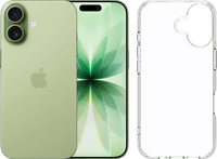 Apple iPhone 17 512 Go Vert + BlueBuilt Protective Back Cover Transparent