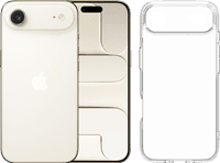 Apple iPhone Air 256GB Gold + BlueBuilt Protective Back Cover Transparent