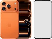 Apple iPhone 17 Pro 512 Go Orange + BlueBuilt Protège-écran Verre