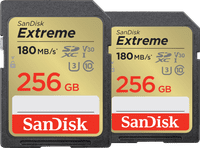 SanDisk SDXC Extreme 256GB 130MB/s DuoPack