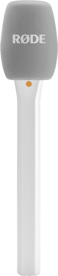 Rode Interview Microphone Blanc