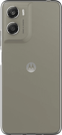 Just in Case Soft Design Motorola Moto G06 Back Cover Transparant