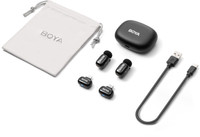 Boya Mini 2 Zwart voor Usb C en Lightning