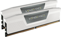 CORSAIR Vengeance Blanc 32 Go (2 x 16 Go) DDR5 DIMM 6400 MT/s CL36 XMP/EXPO