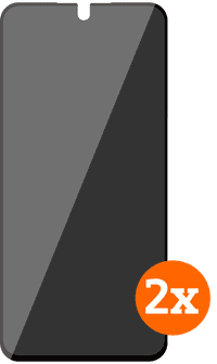 BlueBuilt Samsung Galaxy A56 Privacy Filter Screenprotector Glas Duo Pack