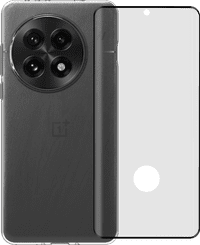 BlueBuilt Back Cover OnePlus 13 Transparant + Screenprotector Glas