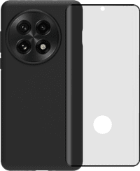 BlueBuilt Back Cover OnePlus 13 Noir + Protège-écran Verre