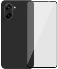 BlueBuilt OnePlus Nord CE 5 Back Cover Black + Screen Protector Glass