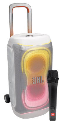 JBL Partybox 330 Wit + JBL PBM100
