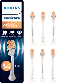 Philips Sonicare Premium All-in-One Wit (6 stuks)