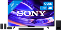 Sony Bravia 6 48" OLED (2026) + Sony Bravia Theatre System 6 Zwart